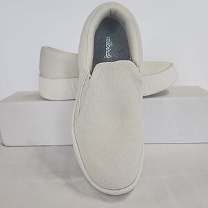 Allbirds W5 Lounger Lift Stony Cream Platform Slip On Sneakers